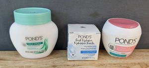 lot 93W image: PONDS Cold Cream Make-Up Remover, Fresh Hydration Frache Box & Clarant B3 Cream - Brand New