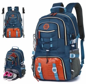 lot 38G image: CTYAEOF Outdoor Travel Sports Camping Backpack, Sea Blue - Brand New
