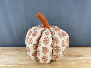 lot 68C image: Threshold Pumpkin Toss Pillow 9.5 x 10.5, $30 Retail - Brand New