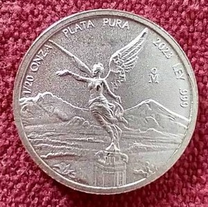 lot 1 image: 2023 120th oz Silver Libertad