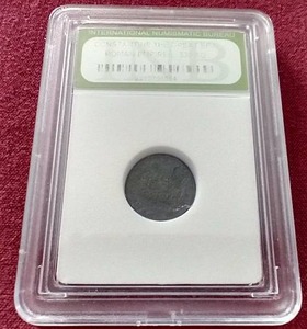 lot 11 image: Slabbed 4th Century Ancient Roman Coin - Constantine the Great Era