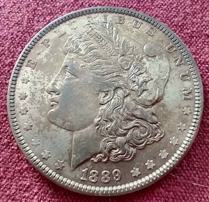 lot 18 image: 1889 Morgan Dollar