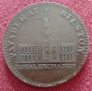 lot 67 image: 1811 British (Staffordshire - Bilston) 1 Penny