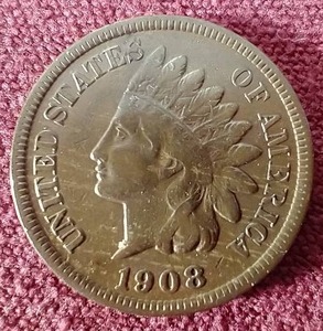 lot 69 image: 1908-S Indian Penny - Key Date