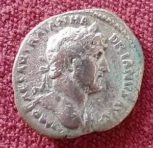 Amazing 2nd Century Roman Hadrian Didrachm Coin