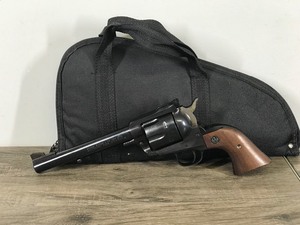 lot 25 image: Ruger 6 Shot Revolver 357 Magnum Cal. New Model Blackhawk - FFL and Permit Required in Minnesota - See description for more info