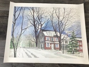 lot 242 image: Lithograph Picture - Kennedy 74