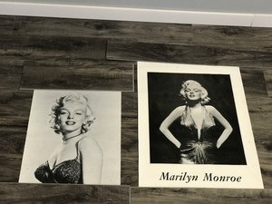 lot 250 image: 2 - Marilyn Monroe Posters