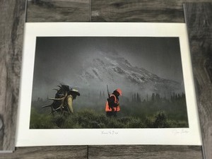 lot 252 image: Signed Federal Premium 2003 Print - Pursuing the Dream - Jim Gallop