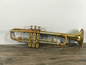 lot 281 image: Vintage Besson Stratford Brass Trumpet