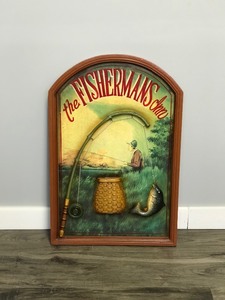 lot 288 image: 3D Fishermans Sign - The Fishermans Inn