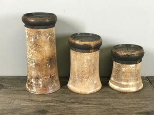 lot 295 image: 3 - Candle Holders