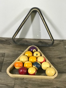 lot 333 image: 2 - Pool Racks and Some Pool Balls