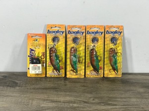 lot 374 image: Lot of 5 Bagley Fishing Lures in Original Packages