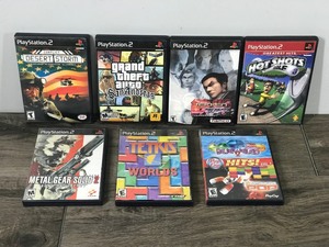 lot 387 image: Lot of 7 PlayStation 2 Video Games - see description for more info