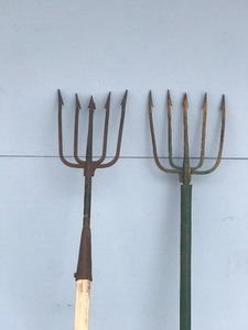 lot 14 image: 2 - 5 Tine Fishing Spears