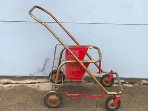 lot 430 image: Vintage Metal Stroller