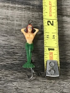 lot 447 image: Collectible Mini Novelty Mermaid Fishing Lure - 1.5 Long
