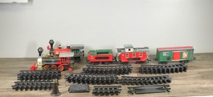 lot 187 image: Vintage Greatland Holiday Christmas Express Train Set