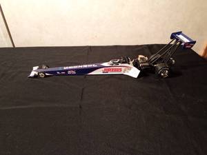 lot 123 image: 1996 Die-cast model of Bob Vandergriff Jrs Jerzees top fuel dragster