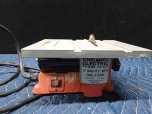 lot 154 image: all metal 4 Mighty Mite electric table saw