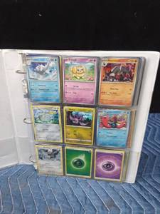 lot 111 image: Binder of 90 Pokemon trading cards