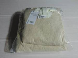 lot 22 image: 50x84 100% French Linen Window Curtain Set  BOKSER HOME