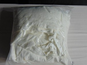 lot 43 image: King 100% French Linen Duvet Cover BOKSER HOME White