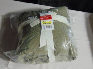 lot 92 image: FullQueen 100% French Linen Duvet Cover  BOKSER HOME - Moss