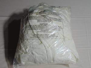 lot 106 image: 100% French Linen King Sheet White  BOKSER HOME