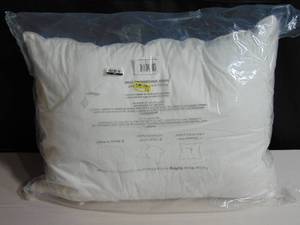 lot 120 image: 1 Standard Size Soft Down Alternative Bed Pillow  BOKSER HOME