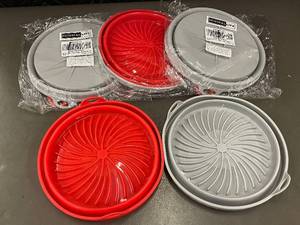 lot 51 image: X003LW3VYGH Air Fryer Silicone Pot - Round  Collapsible (Lot of 2)