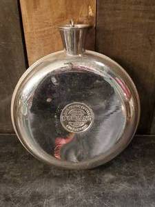 lot 11 image: Antique Portland Metal Hot Water Bottle With Stopper