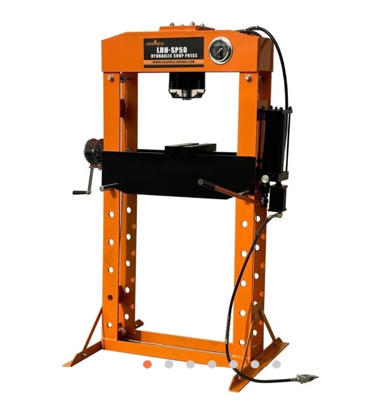 lot 83 image: Landhonor 50 Ton Shop Press