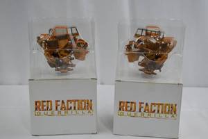 lot 84 image: Red Faction Guerrilla Action Figure 2-Pack - Orange Mech Figures in Original Boxes