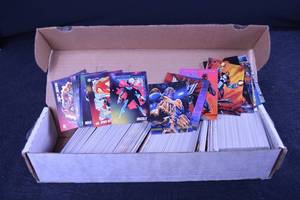 lot 110 image: Marvel Universe Trading Cards Lot - Team-Ups & Super-Villains (Dracula, Spider-Man)