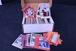 lot 112 image: Baseball Cards Lot - Vintage Post First Collectors Series with Cal Ripken Jr. & Mike Scott