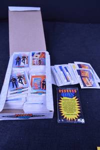 lot 115 image: Classic Toys Trading Cards Lot - Vintage Card Packs 7 Cards Per Pack