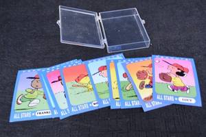 lot 121 image: Peanuts All Stars Trading Cards - Lucy & Franklin