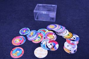 lot 124 image: Simpsons Round Character Discs - Collectible Tokens Lot
