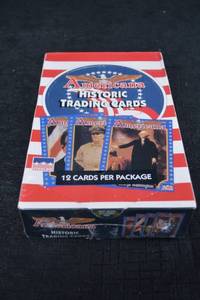 lot 125 image: Americana Historic Trading Cards -