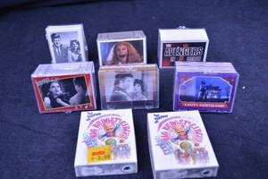 lot 129 image: Vintage Movie Card Display Boxes - The Wizard of Oz, The Avengers in Color - Assorted Titles