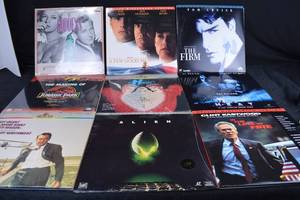 lot 135 image: LaserDisc Movie Collection (Lot of 9)