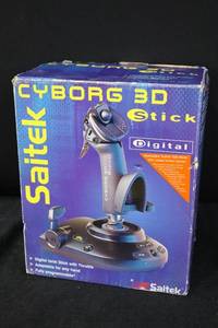 lot 95 image: Saitek Cyborg 3D Digital Stick with Throttle - 4 Axes, 24 Actions