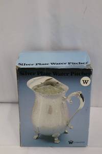 lot 158 image: Westminster Silver Plate Water Pitcher