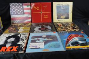 lot 207 image: Lot of 9 Vintage LP Records - T. Rex, Leonard Nimoy, Poco, Marion Brown, Jethro Tull, Butterfield Blues Band