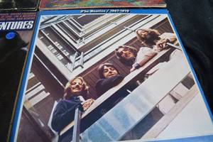 Vintage Vinyl LP Lot - Beatles, Ventures, Monkees, 5th Dimension & More (Lot of 9)