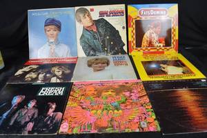 lot 210 image: Vinyl LP Lot - 9 Classic Albums incl CCR, Cream, Petula Clark, Fats Domino