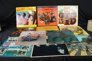 lot 212 image: Vinyl LP Collection - Beatles, Beach Boys, The Association & 60s Oldies