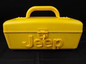 lot 1 image: Telemania Jeep WPSS-1A Water-Resistant Portable Stereo System CDAM-FM Radio Cassette Recorder